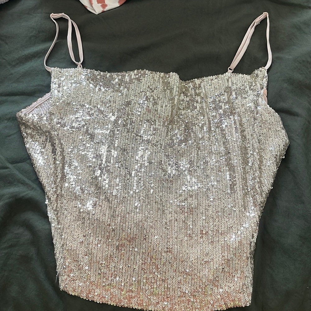 Gold Sparkle Top